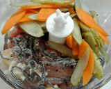 油揚げと鶏ごぼうのくるくる煮作り方5写真
