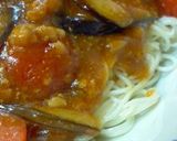 麻婆茄子トマトそうめん作り方6写真