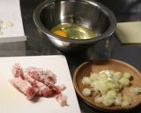 独身男の簡単とん平焼き作り方1写真