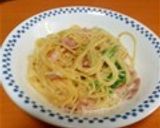 ほうれん草とベーコンのクリームスパゲティ作り方8写真