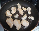 鶏肉とほうれん草の　ゆずこしょう炒め作り方3写真