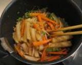 豚挽き肉とたっぷり野菜の生姜焼き作り方3写真