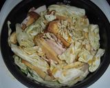 炊飯器レシピ　豚バラとキャベツの煮物作り方2写真
