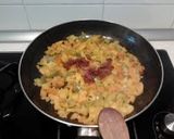 パプリカのクリームソースパスタ作り方2写真