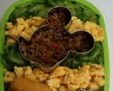 三色ご飯で簡単！キャラ弁☆作り方4写真