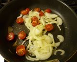 ☆オイルサーディンとトマトのパスタ作り方5写真