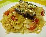 ☆オイルサーディンとトマトのパスタ作り方8写真