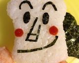 簡単キャラ弁〜飛んでる食パンまん〜作り方4写真