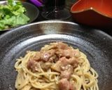 納豆パスタ 胡椒を効かせて。作り方8写真