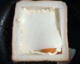 ベーコンエッグトースト作り方4写真
