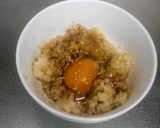 簡単！激ウマ☆卵かけご飯×桃屋にんにく作り方3写真