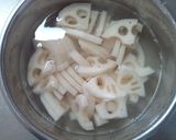 れんこんのツナマヨ明太サラダ作り方1写真