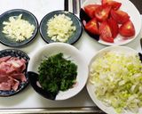 チーズたっぷり！トマトと野菜のドリア作り方1写真