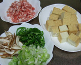 厚揚げと豚肉の味噌炒め作り方1写真