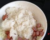 たまごからめてカレー炒飯作り方1写真