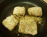 ♡カジキのチーズパン粉焼き♡作り方3写真