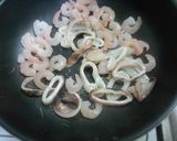 冷凍魚介＆ケチャップで！ペスカトーレ♪作り方4写真