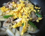 新玉ねぎと卵の炒め作り方5写真