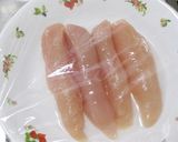 棒棒鶏風♪ささみの麻婆ソースかけ作り方1写真