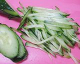棒棒鶏風♪ささみの麻婆ソースかけ作り方4写真