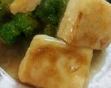 簡単！ブロッコリーと豆腐でメイン！中華餡作り方5写真