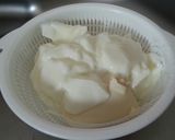 さっぱり☆豆腐のレアチーズケーキ♪作り方1写真