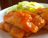 鶏胸肉の梅しそあん炒め作り方10写真