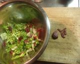 白菜のｻﾗﾀﾞ作り方1写真