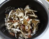 鶏肉と舞茸の炊き込みおこわ♪作り方5写真