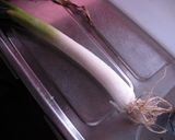 【白髪ネギ】辛さをすぐに抜きたい場合！作り方1写真
