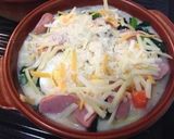 シチュー豆腐グラタン☆お餅入り♫作り方5写真