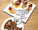 アンパンマン★お誕生日ケーキ作り方12写真