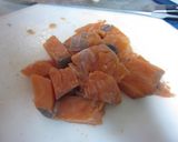 キャベツと鮭のロール蒸し　作り方2写真