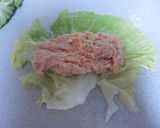 キャベツと鮭のロール蒸し　作り方4写真