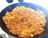 石焼ビビンバ風のキムチ焼飯作り方3写真