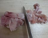鶏ごぼうと大根葉の炊き込みご飯作り方2写真