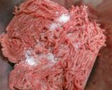 家庭の味。ふっくらハンバーグ作り方2写真