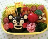 簡単☆可愛い♪キャラ弁☆くまモン弁当☆作り方3写真