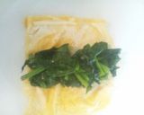 お弁当おかず★ほうれん草の玉子巻き作り方3写真