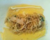 お弁当おかず★焼きそばの玉子巻き作り方3写真