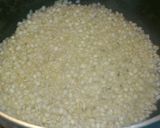 食物繊維沢山♪押し麦のピーマン肉詰め風作り方2写真