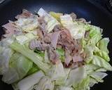 春キャベツと豚肉のミルク煮作り方3写真