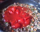 花粉症対策！蓮根のミートソースパスタ作り方4写真