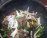 焼肉のタレで☆牛肉と大根のチャプチェ風作り方4写真