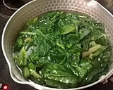 ◆超簡単♡ほうれん草のかつお節卵炒め◆作り方1写真