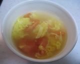食材色々かきたまスープ　　作り方7写真