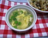 食材色々かきたまスープ　　作り方6写真