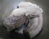 圧力鍋de柔らかゆで豚とゆで汁作り方7写真
