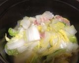 staubで作る☆白菜とベーコンの炒め煮作り方4写真