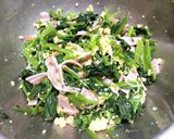 ダシ香る♪ほうれん草の春色和風サラダ作り方7写真